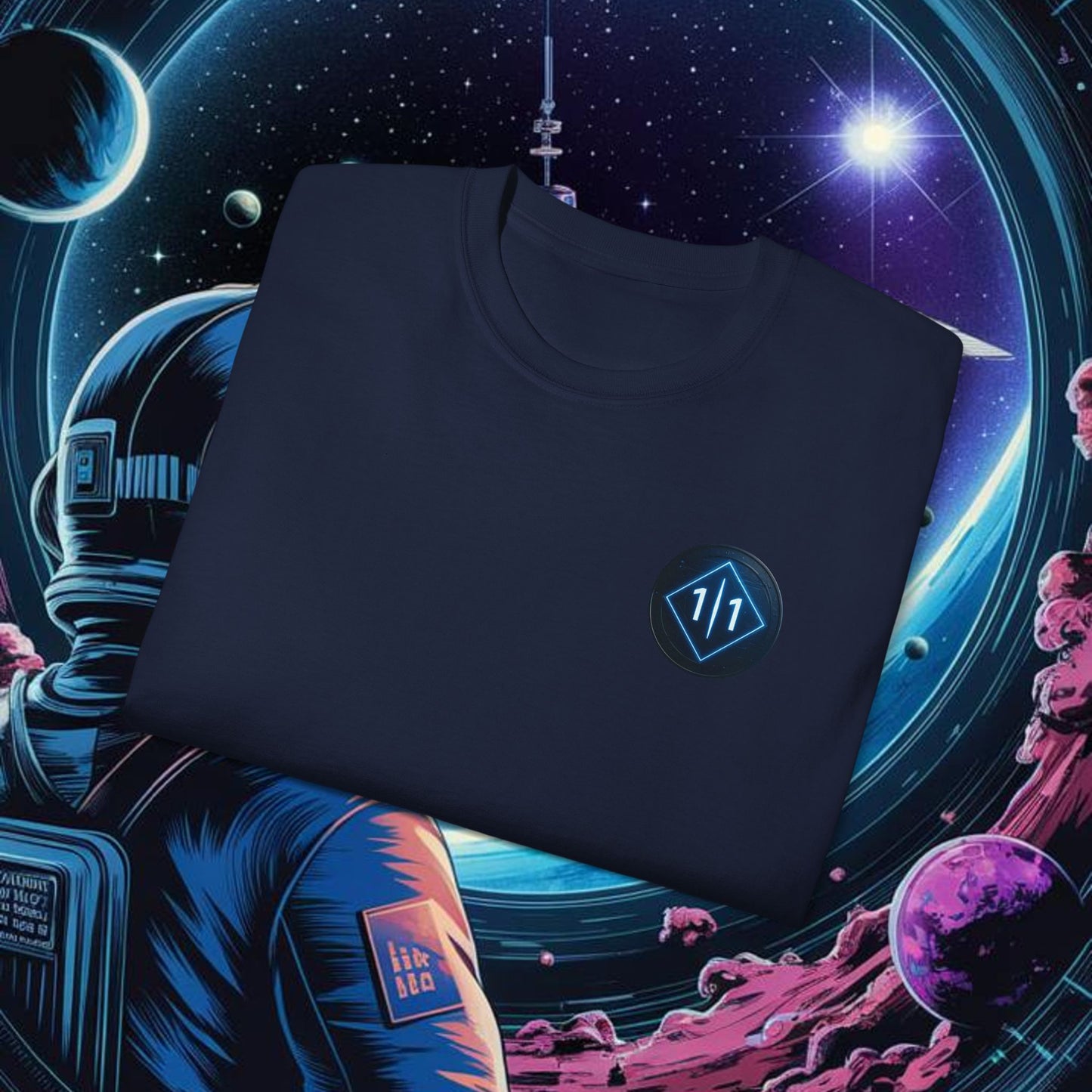 J1T.FYI Spaced Theme T-Shirt