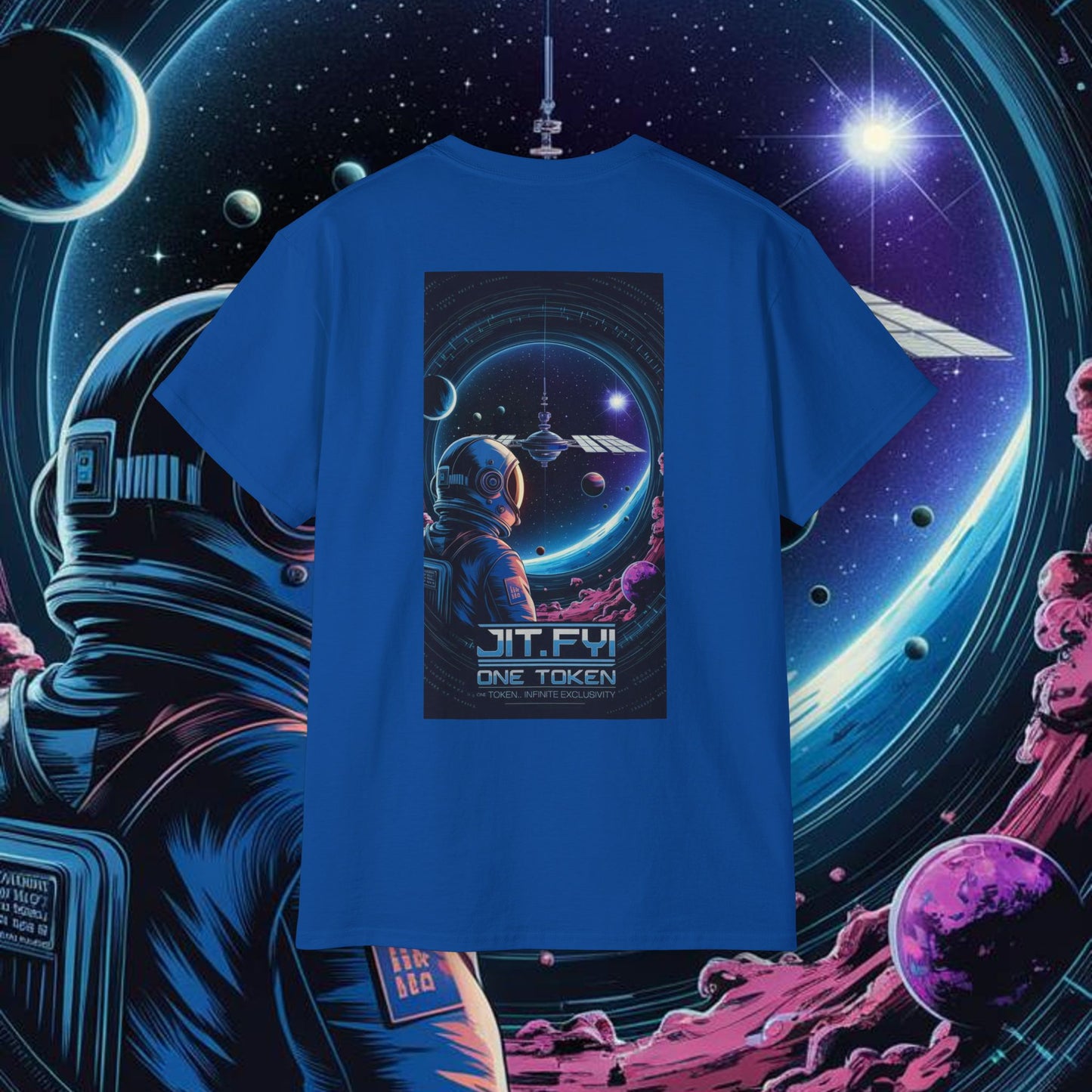 J1T.FYI Spaced Theme T-Shirt