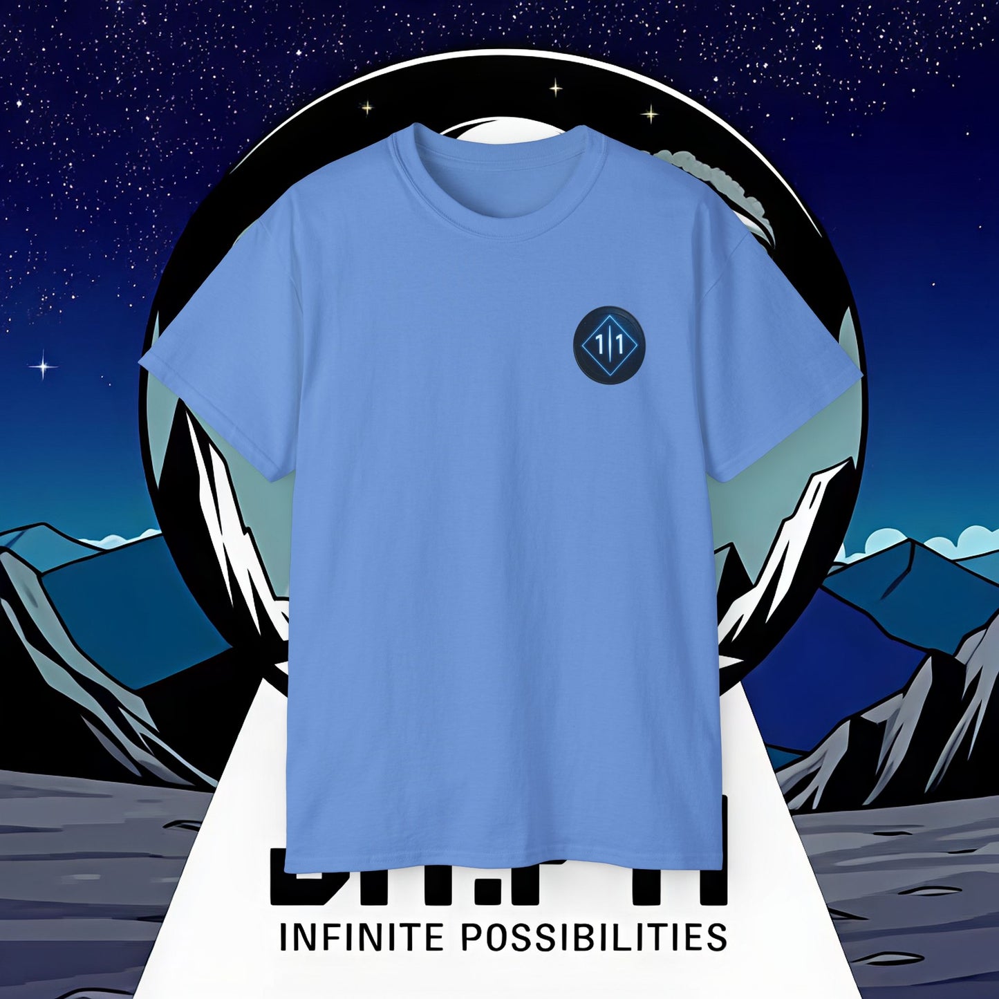 J1T.FYI Infinite Possibilities Astronaut T-Shirt