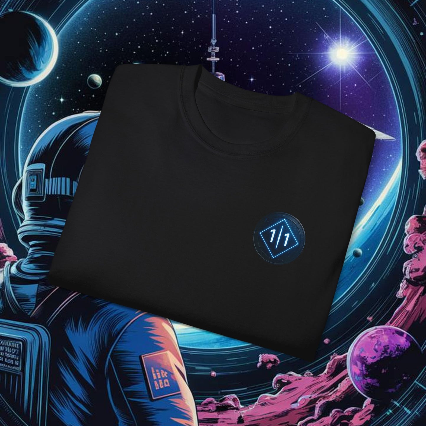 J1T.FYI Spaced Theme T-Shirt