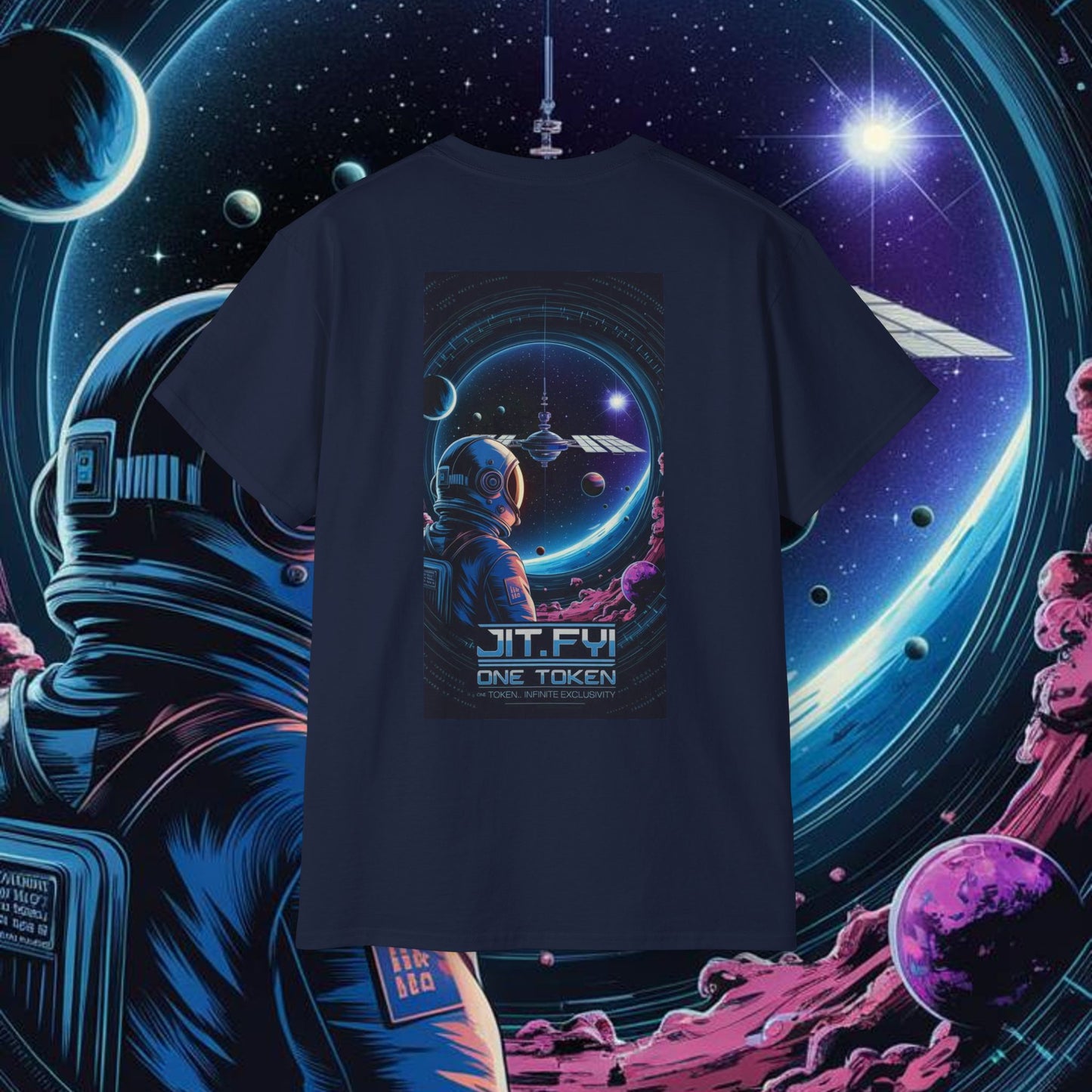 J1T.FYI Spaced Theme T-Shirt