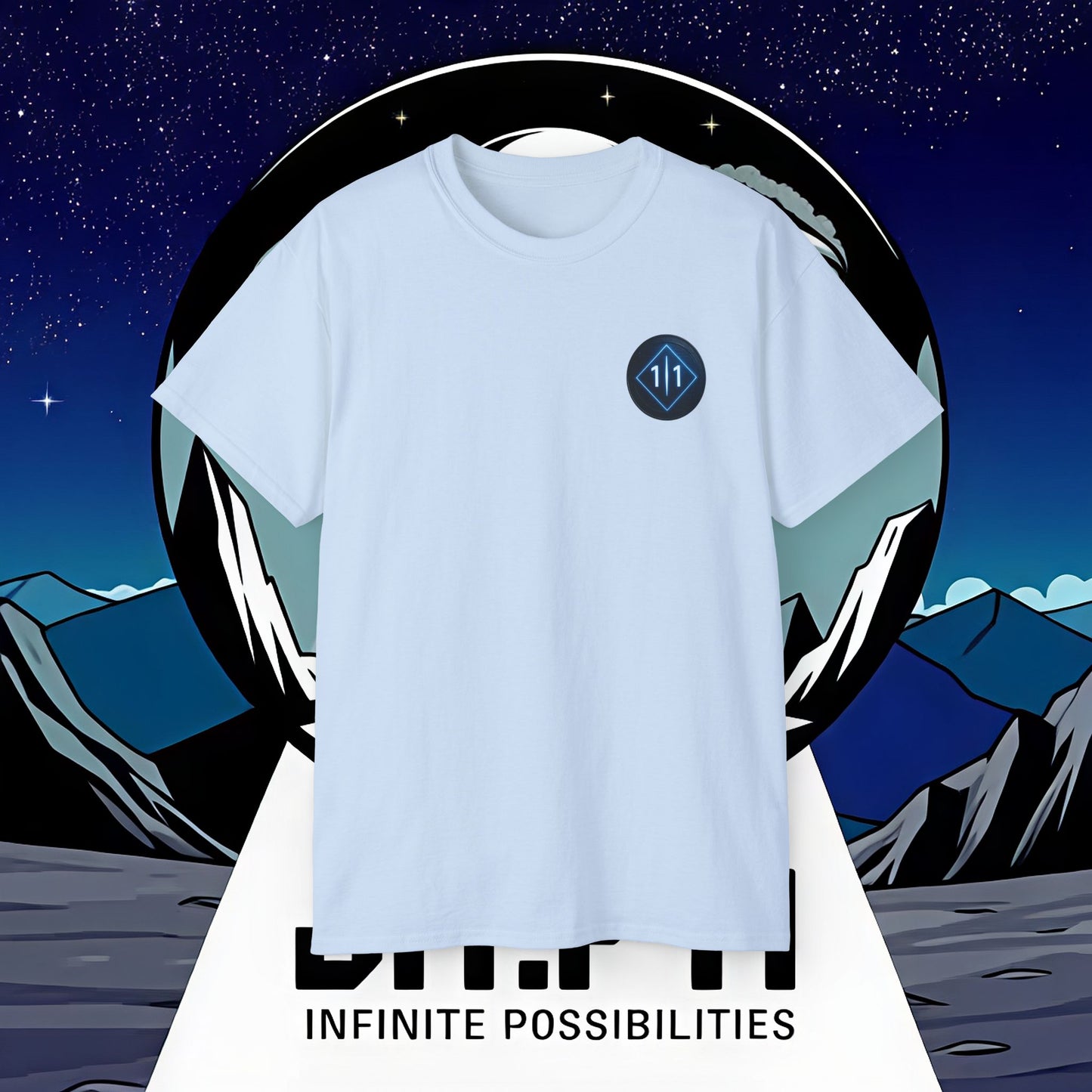 J1T.FYI Infinite Possibilities Astronaut T-Shirt