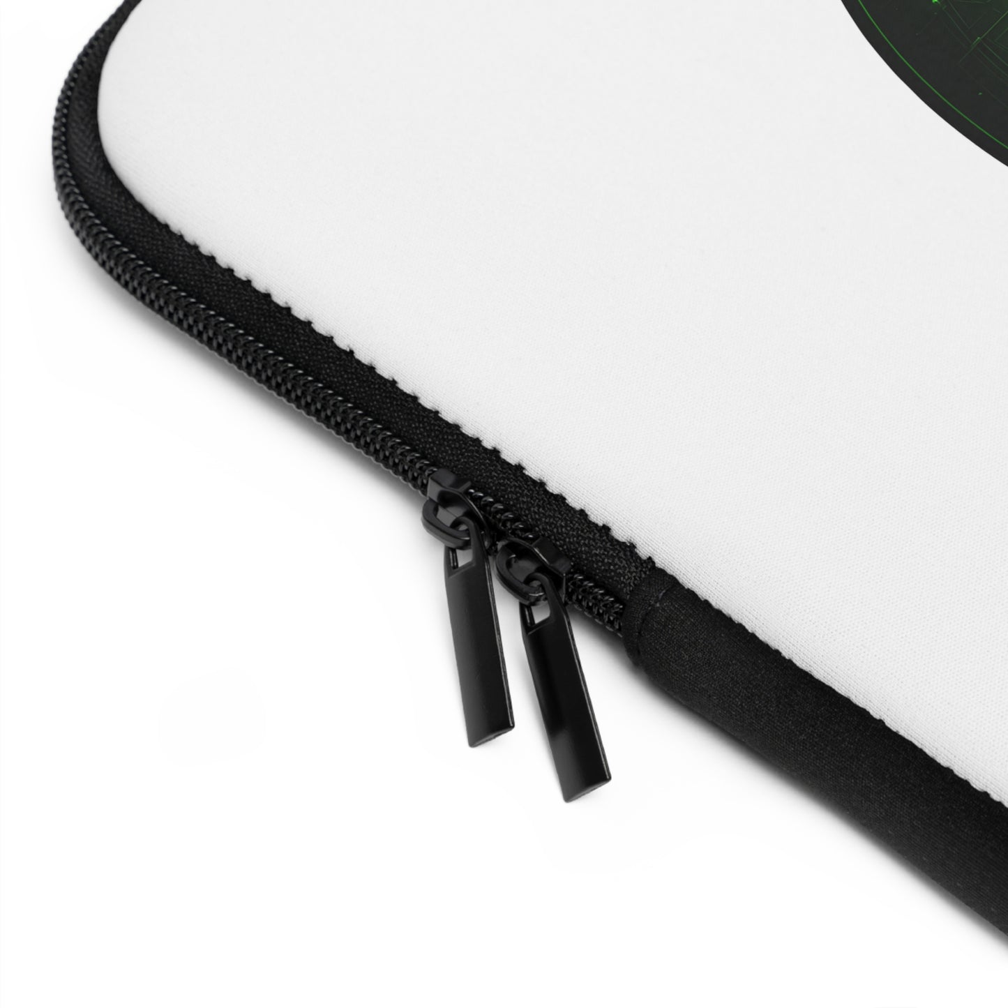 J1T.FYI Futuristic Laptop Sleeve with O.G Green LOGO